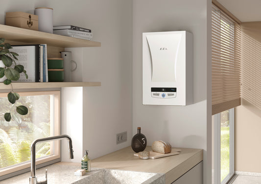 ECA electric boiler in kitchen