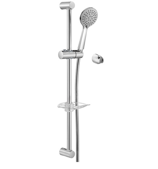 E.C.A. Niobe Sliding Rail Hand Shower Set PVC