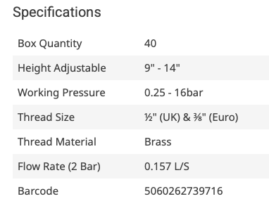Skylo DUAL ENTRY 4 in 1 Fill Valve (Brass Thread)