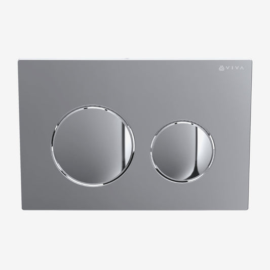 Skylo Ultra10 Gloss Chrome Dual Flush Plate