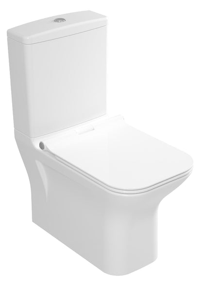 Serel Nita Back-To-Wall Close-Coupled WC Pan (63 × 35.5 cm)
