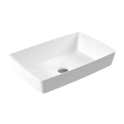White electronic device with a drawer on a white background